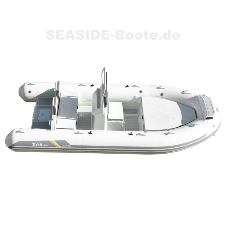 ZAR Mini LUX14H, CSM (Hypalon) RIB, Länge 4,20m ZAR Mini LUX14H, CSM (Hypalon) RIB, Länge 4,20m