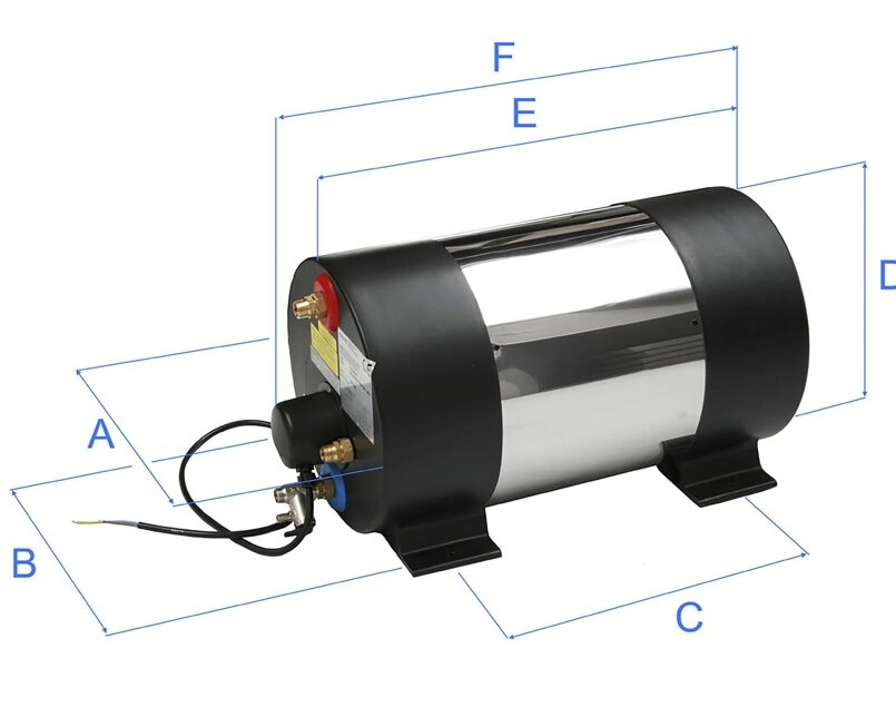 Johnson NIRO Marine Warmwasserbereiter „AquaH“ 500W / 45L Johnson NIRO Marine Warmwasserbereiter „AquaH“ 500W / 45L