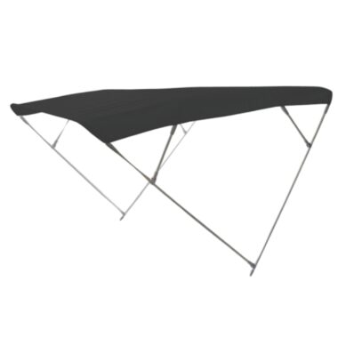 Sonnendach Wilma, Alu, Schwarz, 255x200x150cm