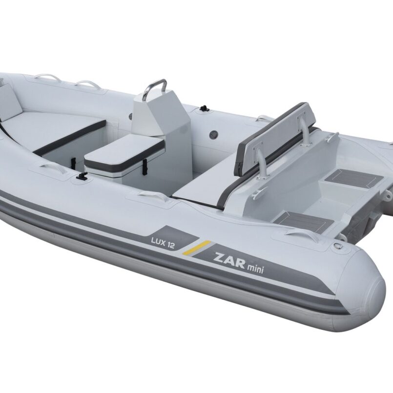ZAR Mini LUX 12, Luxus RIB Schlauchboot, Länge 3.50m mit Aluminiumrumpf ZAR Mini LUX 12, Luxus RIB Schlauchboot, Länge 3.50m mit Aluminiumrumpf