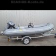 ZAR Mini LUX12 GREYLINE, Länge 3,50m + Yamaha 15PS (Führerscheinfrei)
