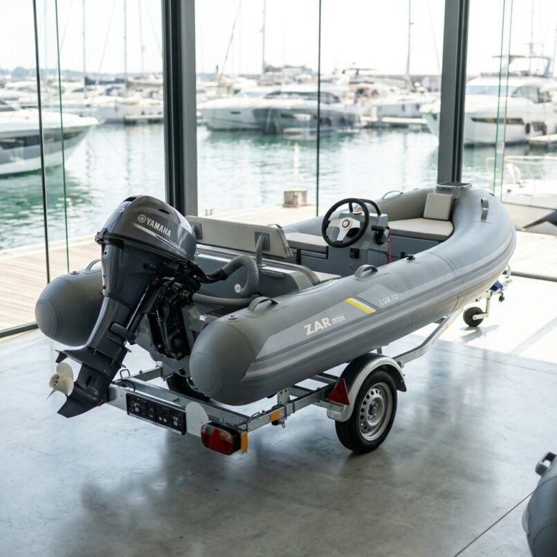 ZAR Mini Lux 12 Schlauchboot mit 15 PS Yamaha | Komplettpaket