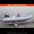 ZAR Mini LUX12 GREYLINE, Länge 3,50m + Yamaha 15PS (Führerscheinfrei)