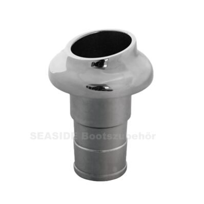 NIRO Borddurchlass für Auspuff, Ø45mm, Kragen Ø75mm NIRO Borddurchlass für Auspuff, Ø45mm, Kragen Ø75mm