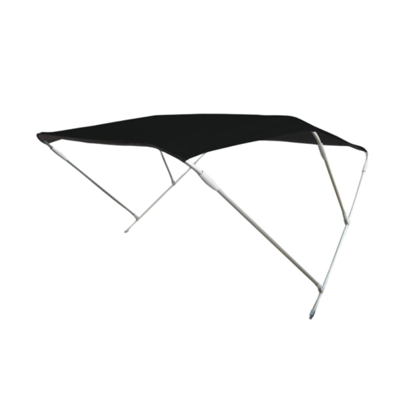 Sonnendach Wilma, Alu, Schwarz, 180x110x110cm
