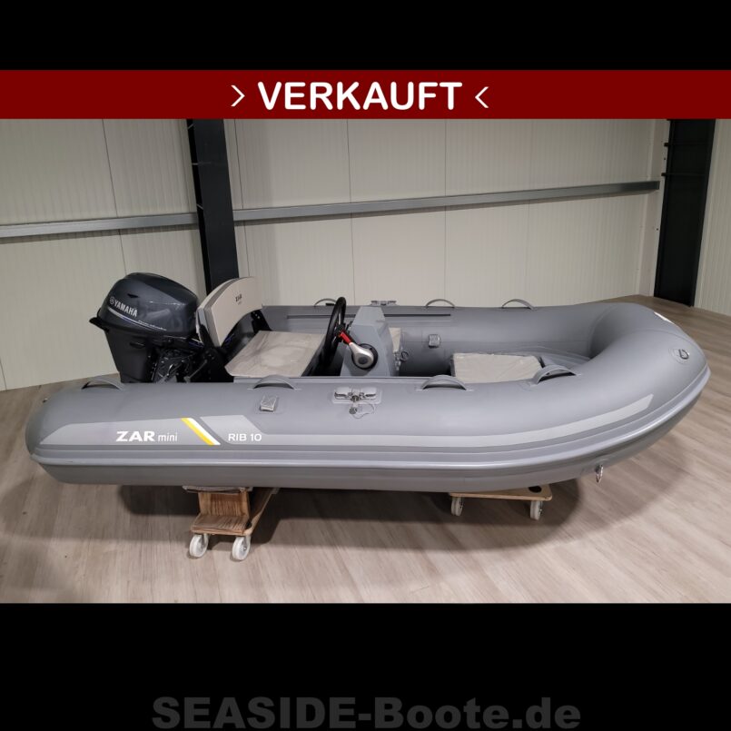 Gebrauchtboot: ZAR Mini RIB 10DL, PVC, Länge 3m mit Yamaha 15PS (Führerscheinfrei), BJ 2022 Gebrauchtboot: ZAR Mini RIB 10DL, PVC, Länge 3m mit Yamaha 15PS (Führerscheinfrei), BJ 2022