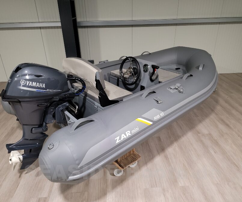 Gebrauchtboot: ZAR Mini RIB 10DL, PVC, Länge 3m mit Yamaha 15PS (Führerscheinfrei), BJ 2022 Gebrauchtboot: ZAR Mini RIB 10DL, PVC, Länge 3m mit Yamaha 15PS (Führerscheinfrei), BJ 2022