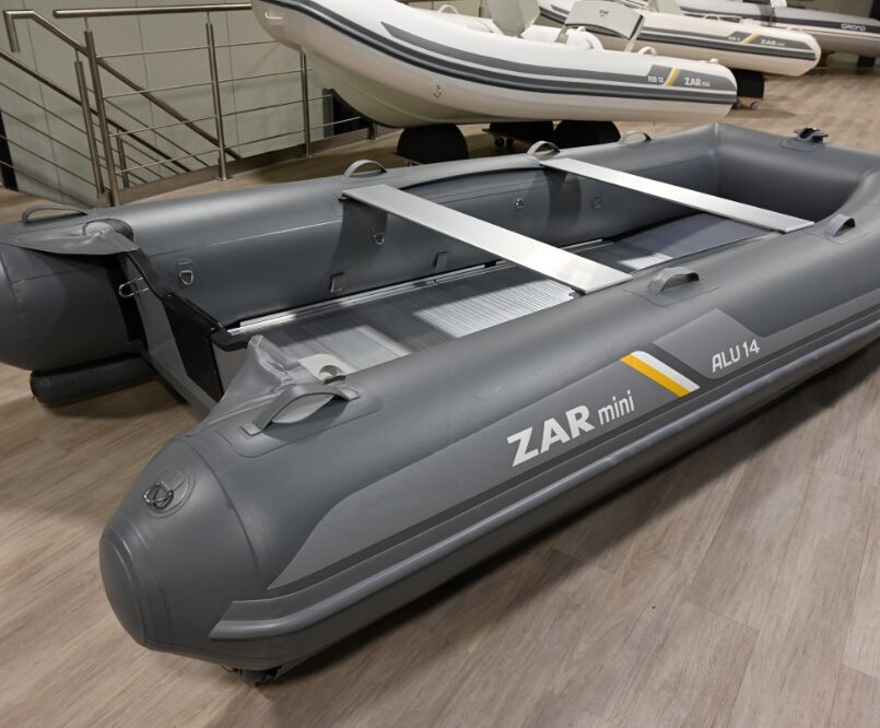 ZAR Mini Alu 14 Speedtube GREYLINE Länge 4,20m ZAR Mini Alu 14 Speedtube GREYLINE Länge 4,20m