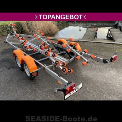Trailer Vanclaes Excelleron Wave 2500-13″- 650, gebremst 2 Achsen Trailer Vanclaes Excelleron Wave 2500-13″- 650, gebremst 2 Achsen
