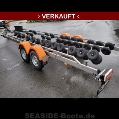 Vorführtrailer Vanclaes RIB Marine GYRO 3500-14″- 850, gebremst 2 Achsen Vorführtrailer Vanclaes RIB Marine GYRO 3500-14″- 850, gebremst 2 Achsen