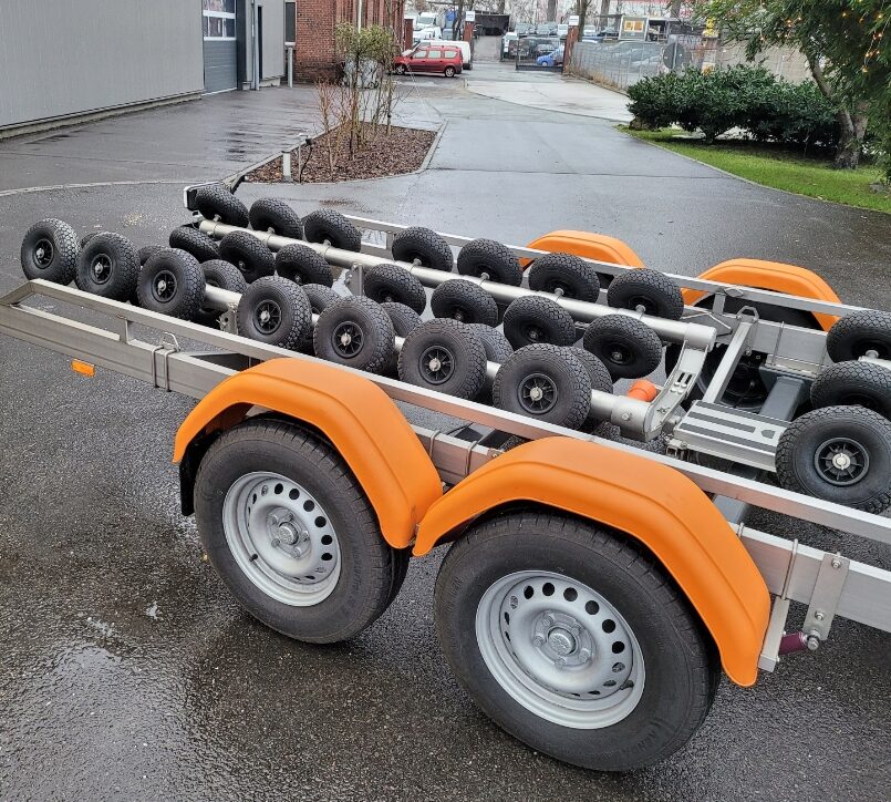 Vorführtrailer Vanclaes RIB Marine GYRO 3500-14″- 850, gebremst 2 Achsen Vorführtrailer Vanclaes RIB Marine GYRO 3500-14″- 850, gebremst 2 Achsen