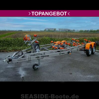 Trailer Vanclaes RIB Marine Wave 1800 -14″- 650, gebremst, 1 Achse Trailer Vanclaes RIB Marine Wave 1800 -14″- 650, gebremst, 1 Achse