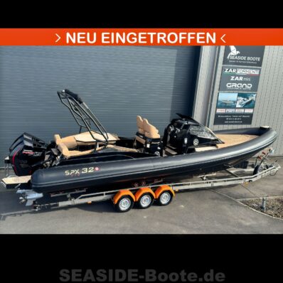 SPX RIB 32 Dinette mit Sonderausstattung und 2x Mercury 300 XS PRO
