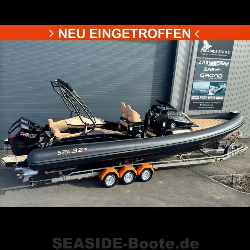 SPX RIB 32 Dinette mit Sonderausstattung und 2x Mercury 300 XS PRO SPX RIB 32 Dinette mit Sonderausstattung und 2x Mercury 300 XS PRO