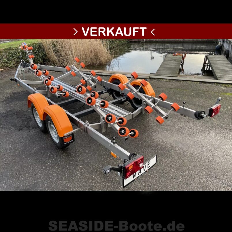 Trailer Vanclaes Excelleron Wave 2000-13″- 650, gebremst 2 Achsen Trailer Vanclaes Excelleron Wave 2000-13″- 650, gebremst 2 Achsen