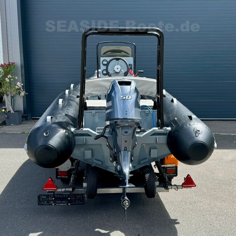 ZAR Mini RIB PRO 14DL Black Line, Länge 4.20m, Sonderausstattung + Yamaha 50PS ZAR Mini RIB PRO 14DL Black Line, Länge 4.20m, Sonderausstattung + Yamaha 50PS