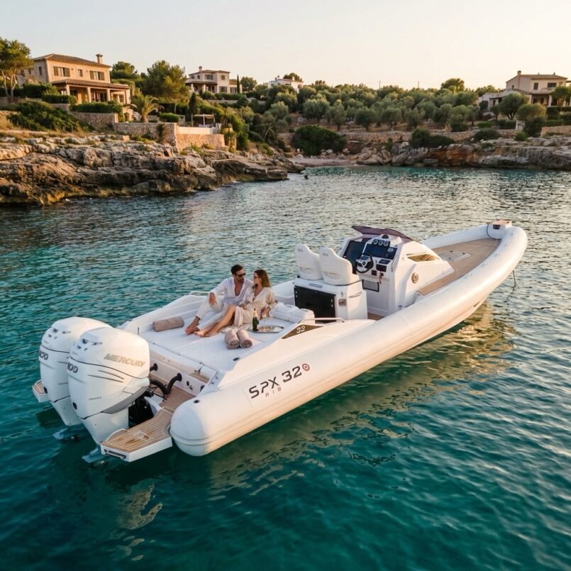 SPX RIB 32 Sport mit Sonderausstattung und Mercury V8, 2x 250 PS