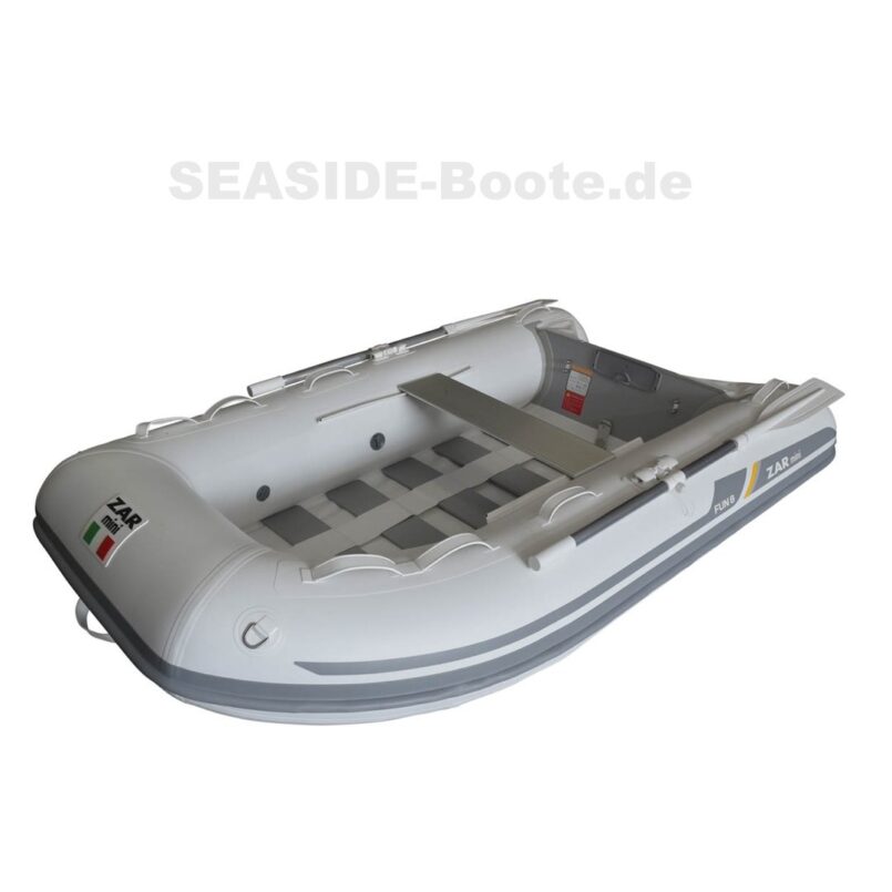 ZAR Mini FUN 8, Länge 2,40 m, faltbar mit Luftboden ZAR Mini FUN 8, Länge 2,40 m, faltbar mit Luftboden