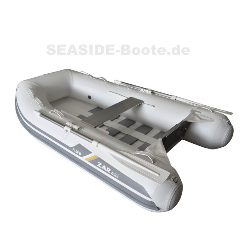 ZAR Mini FUN 8, Länge 2,40 m, faltbar mit Luftboden ZAR Mini FUN 8, Länge 2,40 m, faltbar mit Luftboden