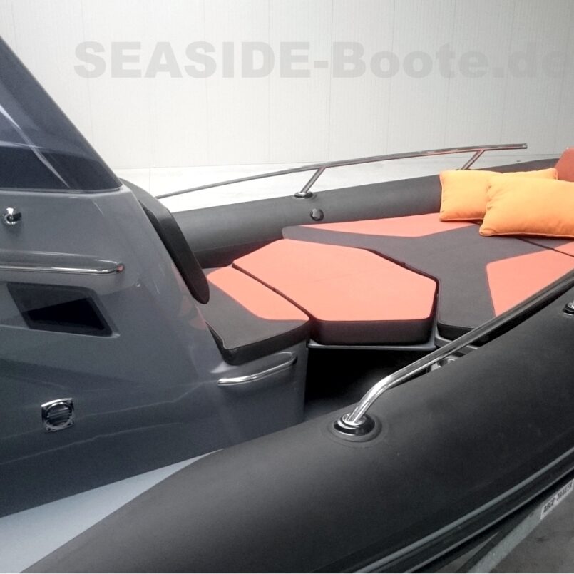 Gebrauchtboot: GRAND G750 HGL mit Sonderausstattung + Evinrude E250 H.O., BJ 2021 mit Kuhz Trailer Gebrauchtboot: GRAND G750 HGL mit Sonderausstattung + Evinrude E250 H.O., BJ 2021 mit Kuhz Trailer