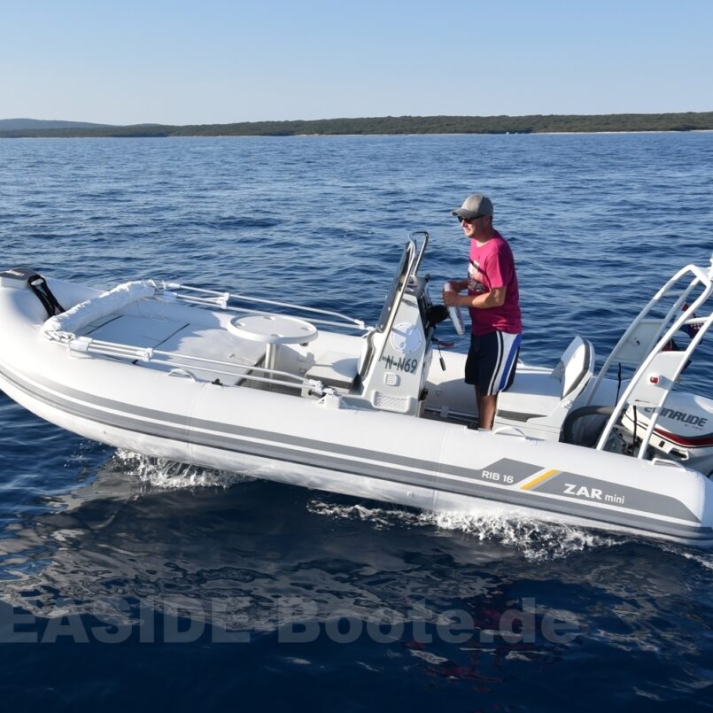 ZAR Mini RIB PRO 16SC, PVC mit Liegefläche, Länge 5m ZAR Mini RIB PRO 16SC, PVC mit Liegefläche, Länge 5m